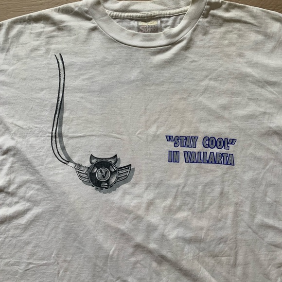 Y2K Corona Mexico T Shirt Mens OS Boxy Fit Like Large - Picture 3 of 10